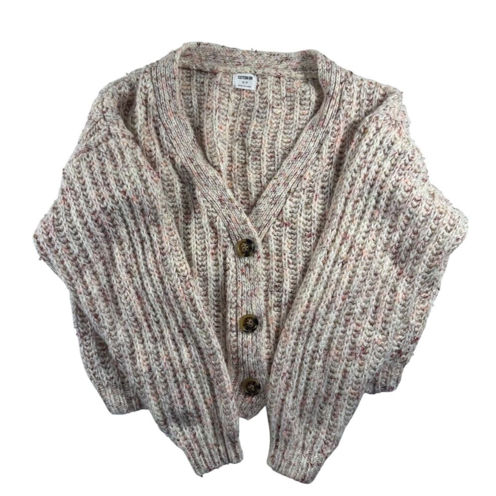 Cotton On Cardigan Knit Sweater Size Small
